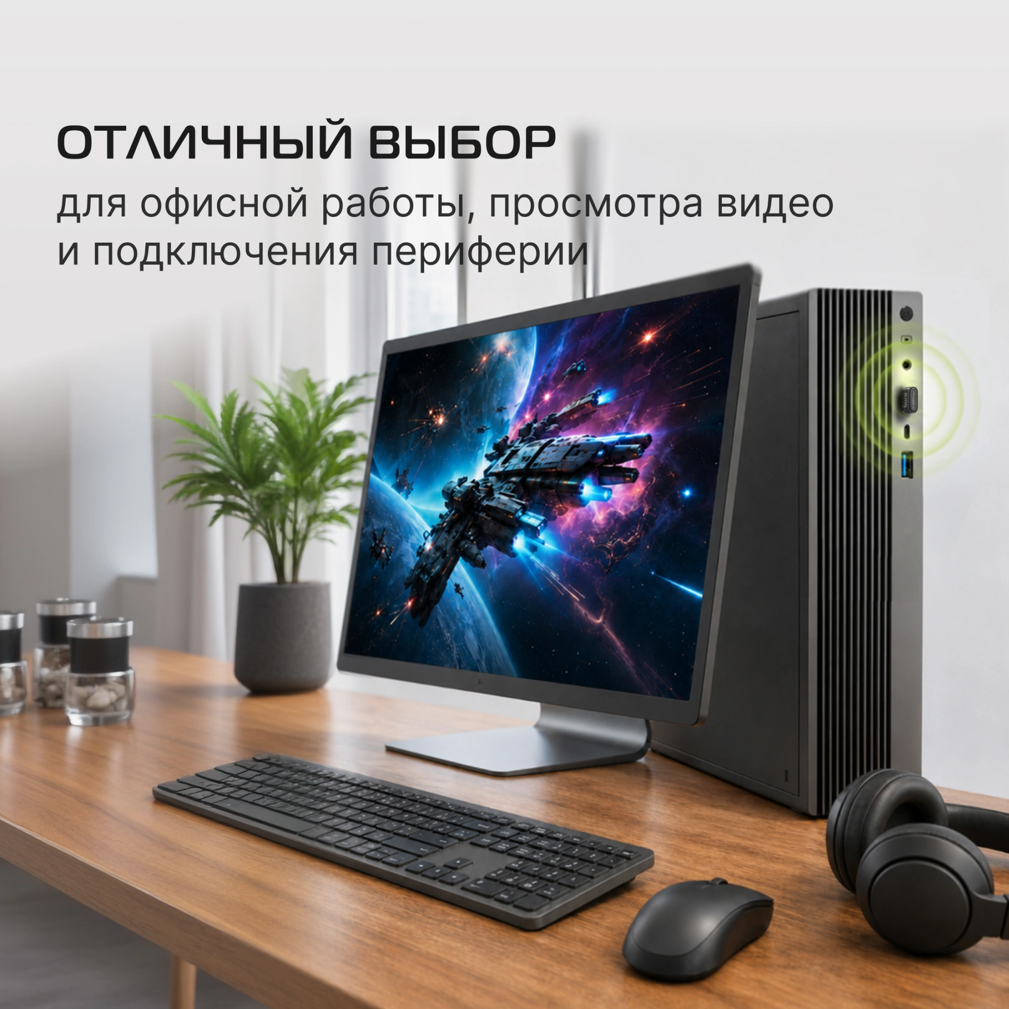 Адаптер USB Buro BU-BT531-nano BT5.3+EDR class 1.5 20м черный