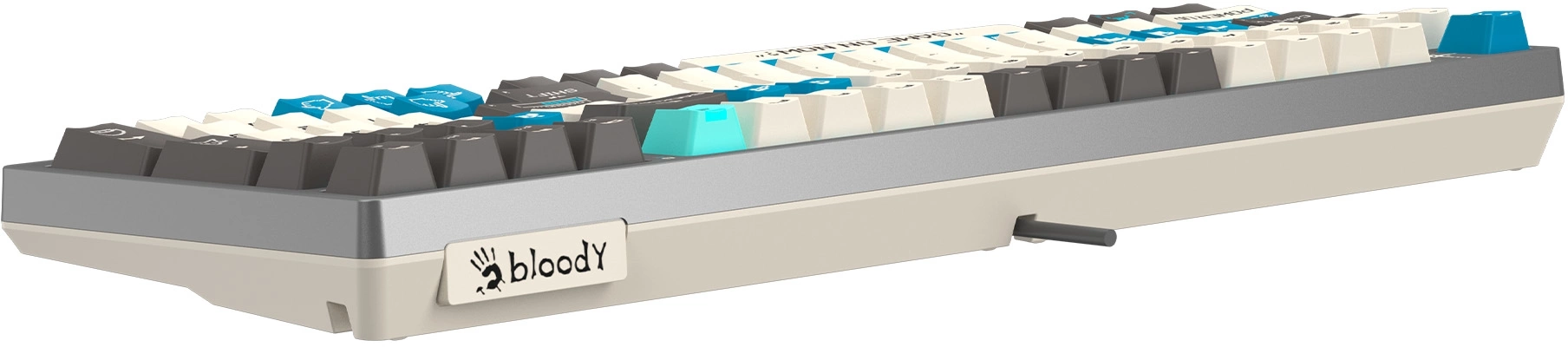 Клавиатура A4Tech S98 Pixels механическая серый/бежевый USB for gamer LED (S98) кабель 1.8м