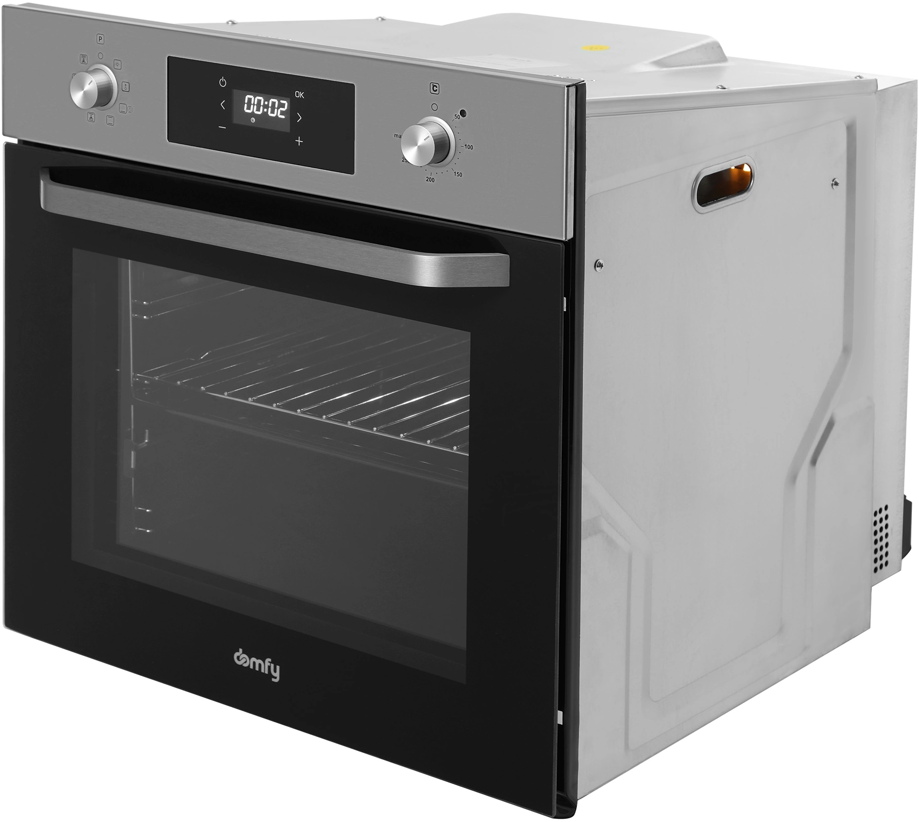 Духовой шкаф Электрический Domfy DM6642EO IX нержавеющая сталь