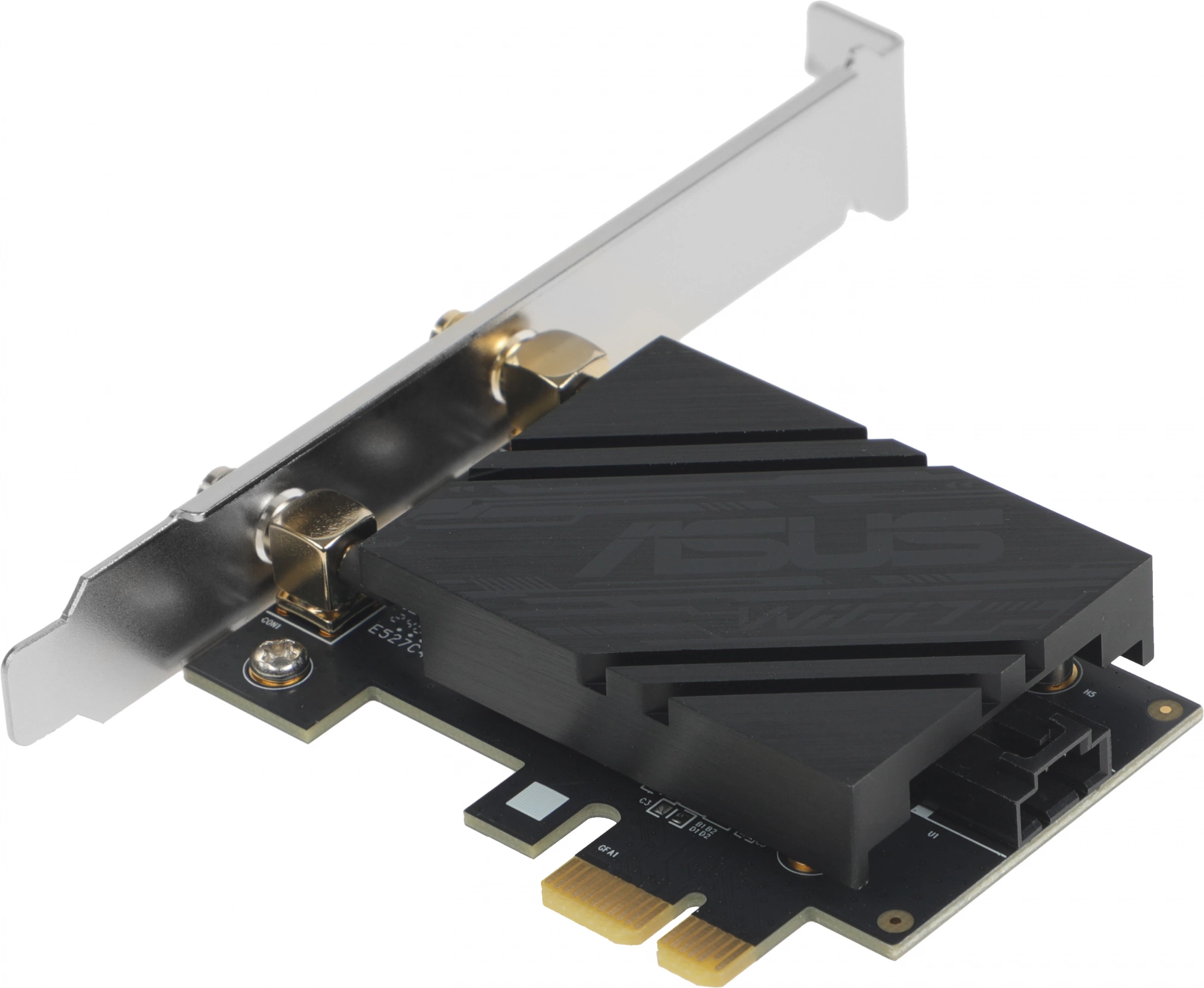 Сетевой адаптер Wi-Fi + Bluetooth Asus PCE-BE92BT BE9400 PCI Express (ант.внеш.несъем.) 2ант.
