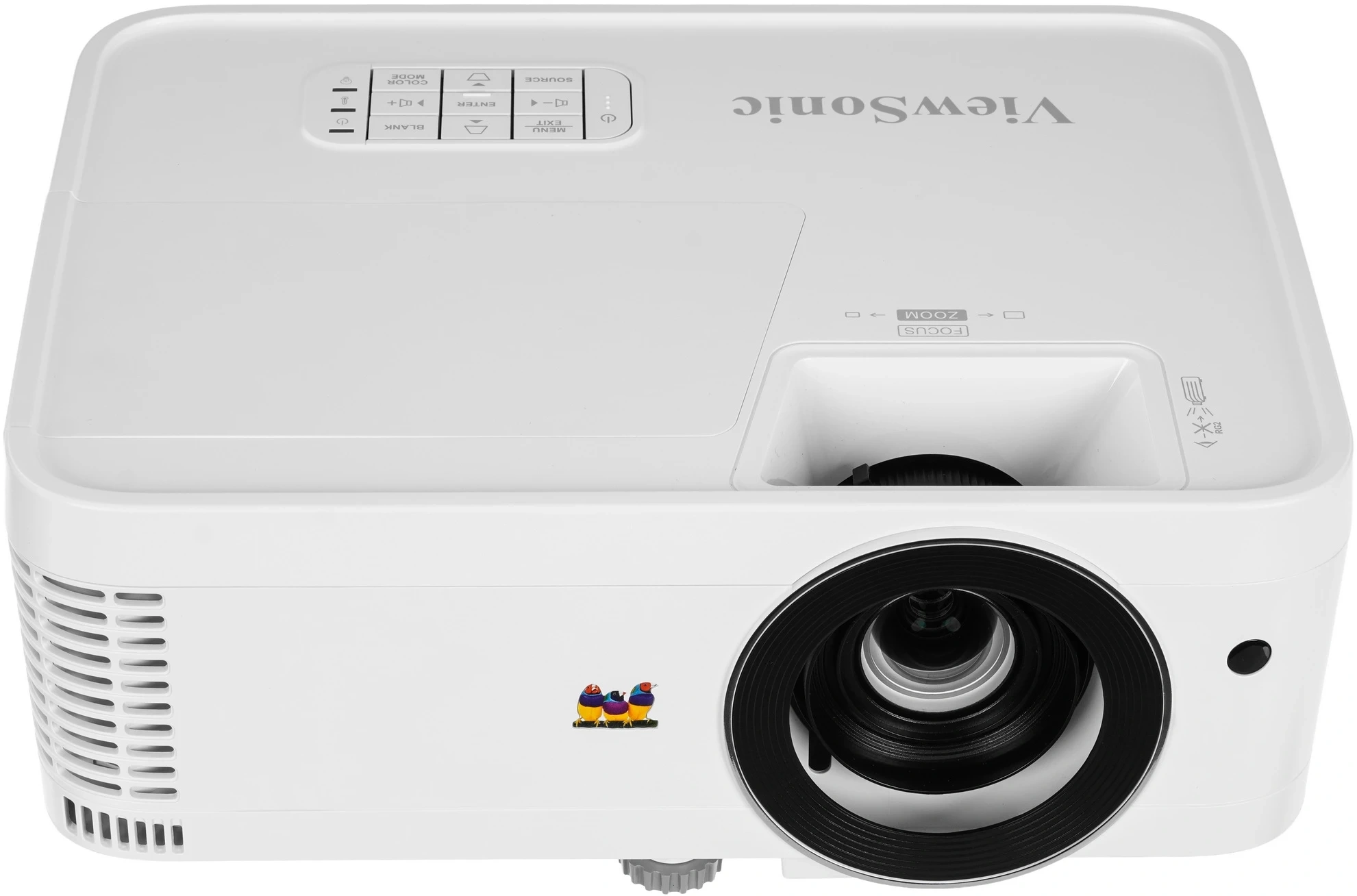 Проектор ViewSonic PX700HDH DLP 3700Lm ANSI (1920x1080) 22000:1 ресурс лампы:20000часов 2xHDMI 2.4кг