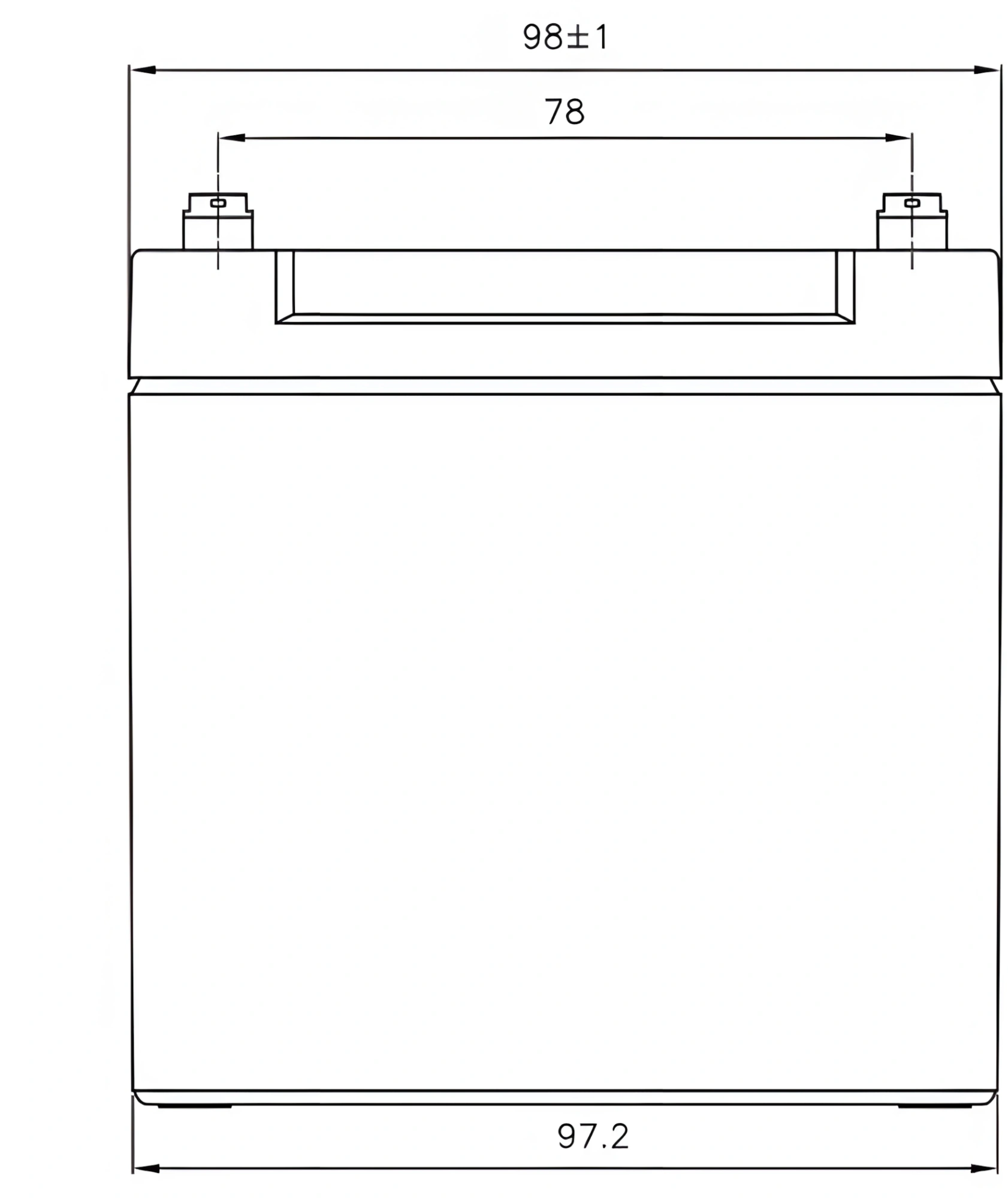 Батарея для ИБП CSB GP12120 F2 12В 12Ач