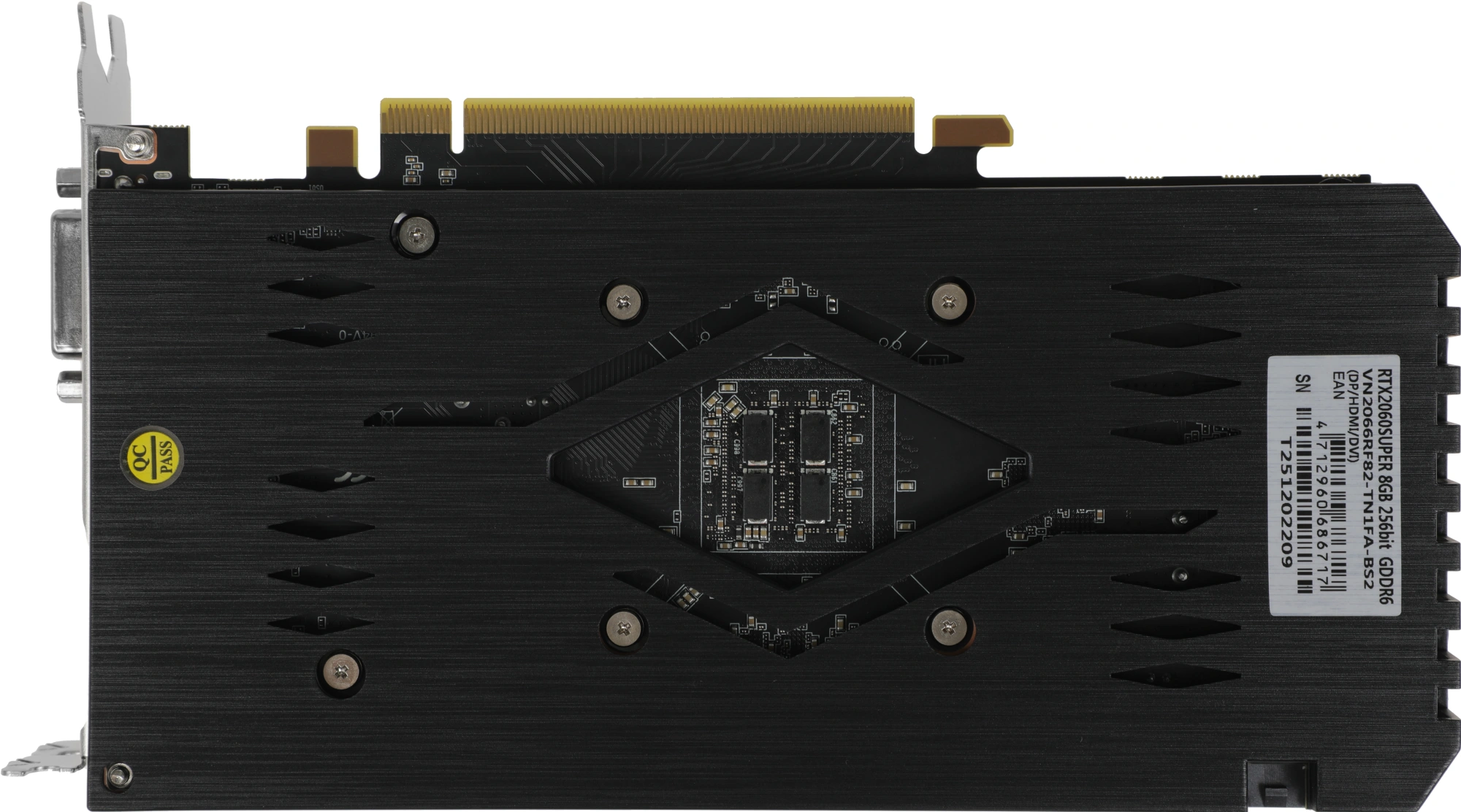 Видеокарта Biostar PCI-E 3.0 RTX2060 Super-8GB NVIDIA GeForce RTX 2060SUPER 8Gb 256bit GDDR6 1470/14000 DVIx1 HDMIx1 DPx1 HDCP Ret