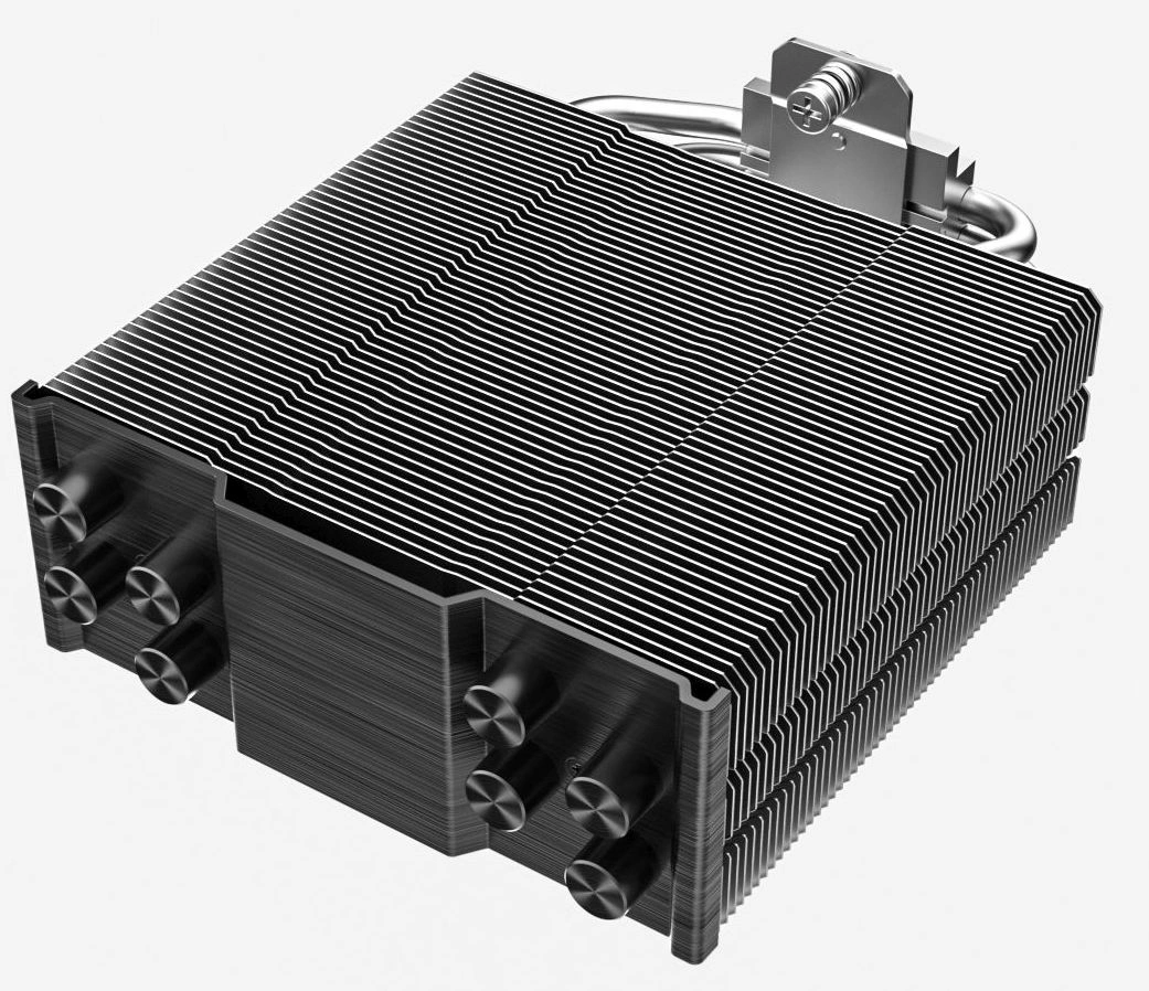 Устройство охлаждения(кулер) ID-Cooling SE-214-XT DF ARGB Soc-AM5/AM4/1200/1700/1851 черный 4-pin 31.5dB Al+Cu 180W 560gr Ret