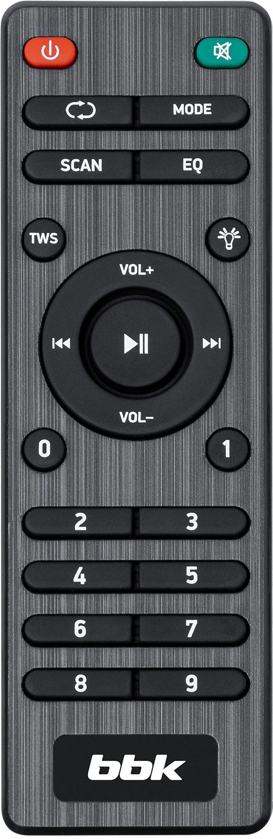 Минисистема BBK BTA6030 черный 30Вт FM USB BT micro SD