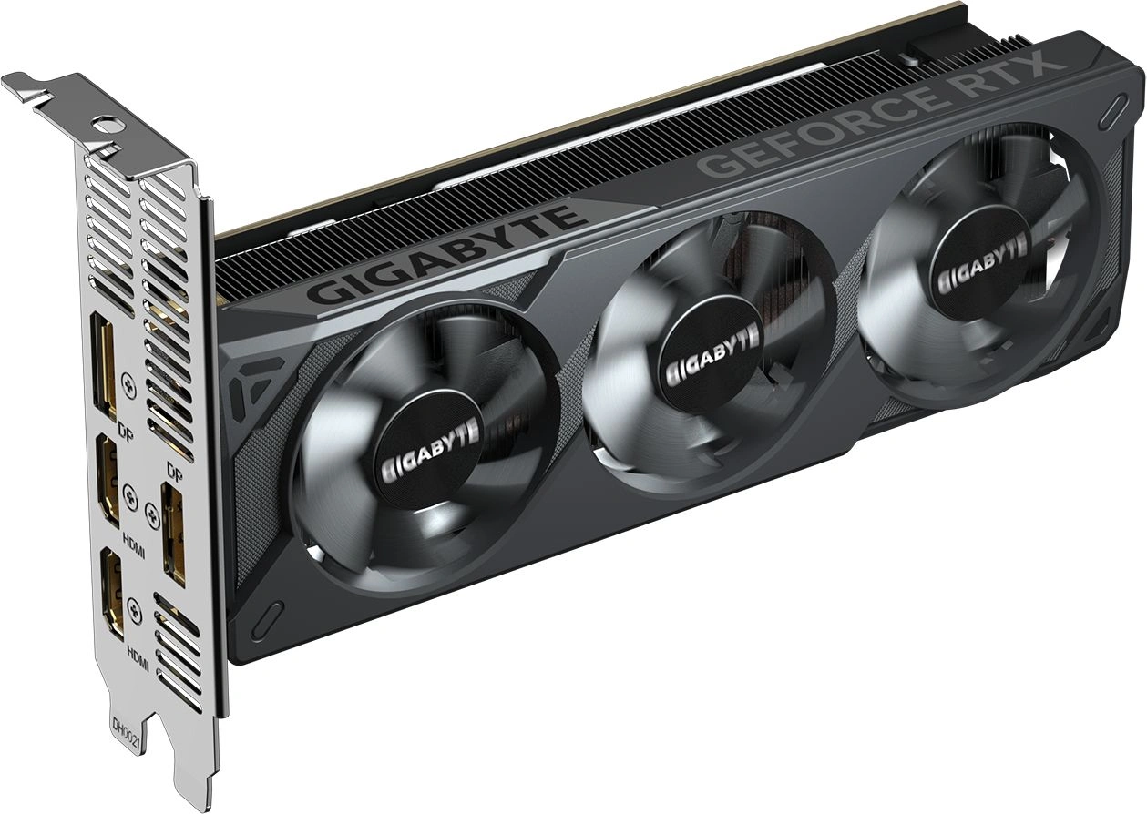 Видеокарта Gigabyte PCI-E 5.0 GV-N5050OC-8GL 1.0 NVIDIA GeForce RTX 5050 8Gb 128bit GDDR6 2587/20000 HDMIx2 DPx2 HDCP Ret low profile