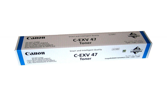 Картридж лазерный Canon C-EXV47C 8517B002 голубой для Canon iR С351iF/C350i/C250i