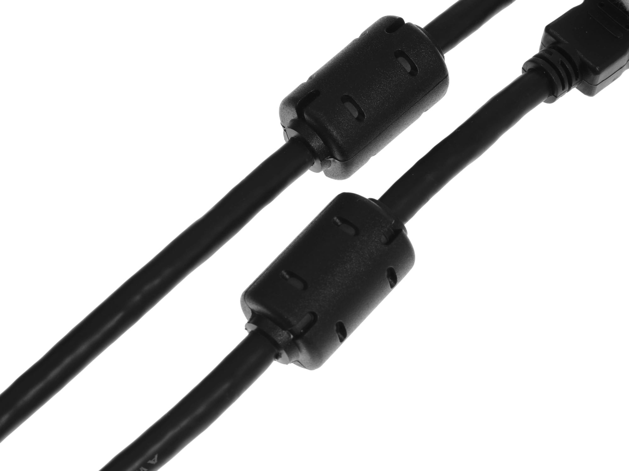 Кабель аудио-видео Ningbo HDMI (m)/HDMI (m) 1.8м. феррит.кольца позолоч.конт. черный (HDMI-1.8M-MG(VER1.4))