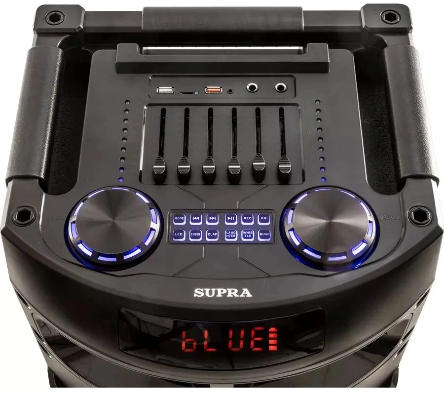 Минисистема Supra SMB-1100 черный 150Вт FM USB BT SD
