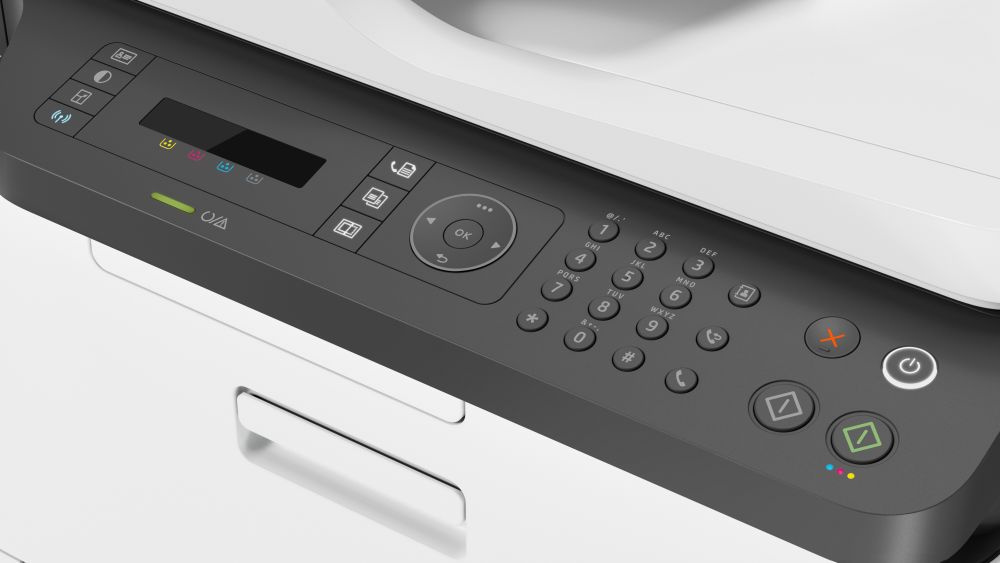 МФУ лазерный HP Color LaserJet 179fnw (4ZB97A) A4 WiFi белый