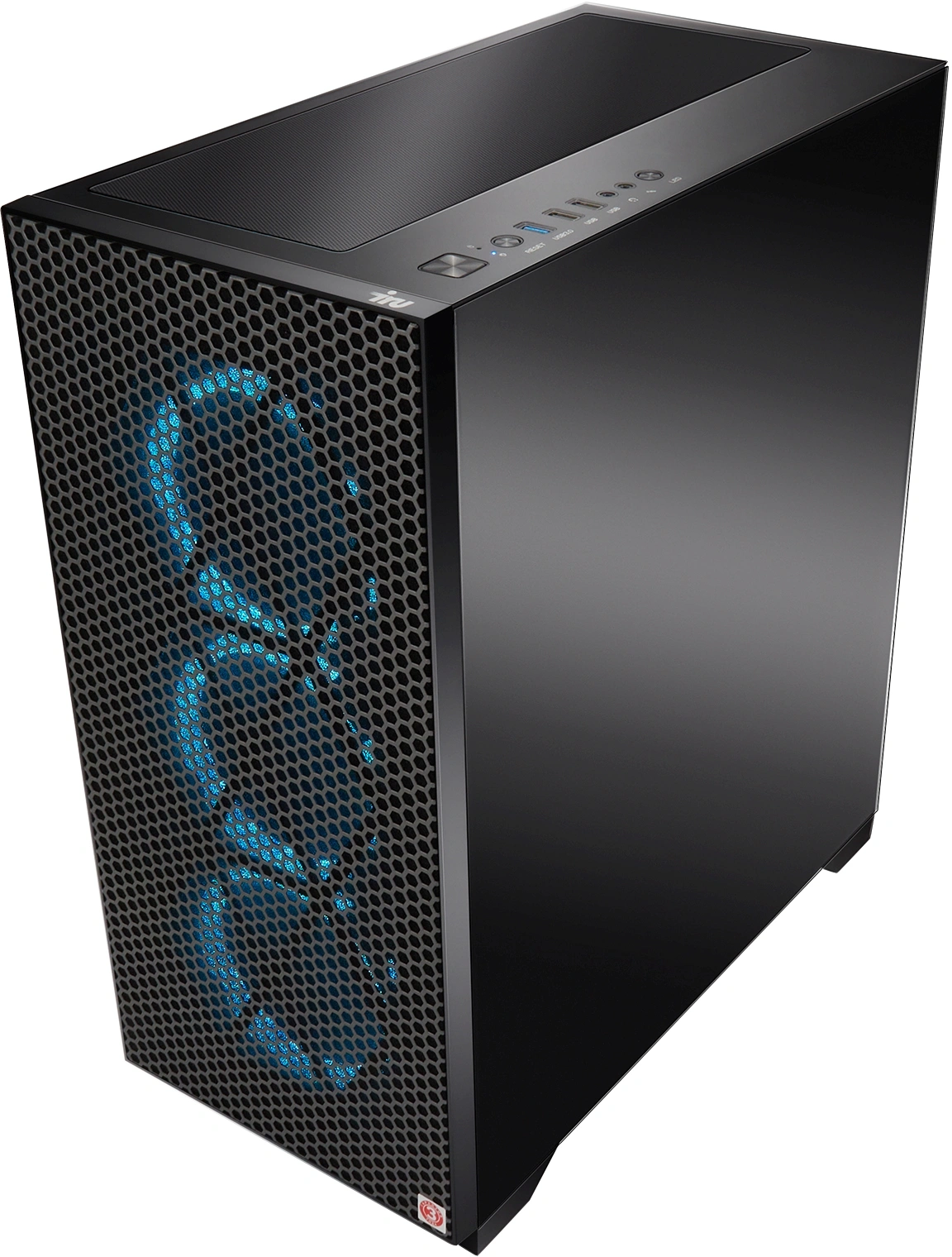 ПК IRU Strato 710Z7GP TWR i7 13700KF (3.4) 32Gb SSD1Tb RTX5070 12Gb без ОС GbitEth 850W черный (RUS) (2134687)