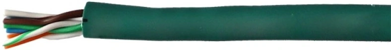 Кабель информационный Lanmaster LAN-5EUTP-HFLT-GN кат.5E UTP 4 пары 24AWG LSZH внутренний 305м зеленый