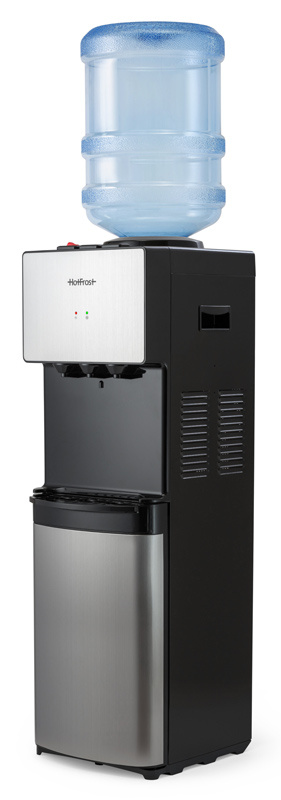 Кулер Hotfrost V400BS напольный компрессорный серебристый/черный