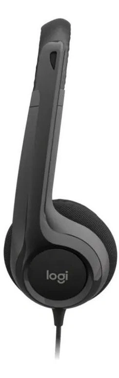 Наушники с микрофоном Logitech H390 черный 1.9м накладные USB оголовье (981-001578)