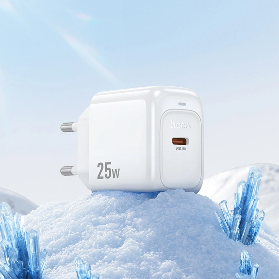 Сетевое зар./устр. Hoco CS53A Surplus 25W 3A (PD) USB Type-C универсальное белый (31488)