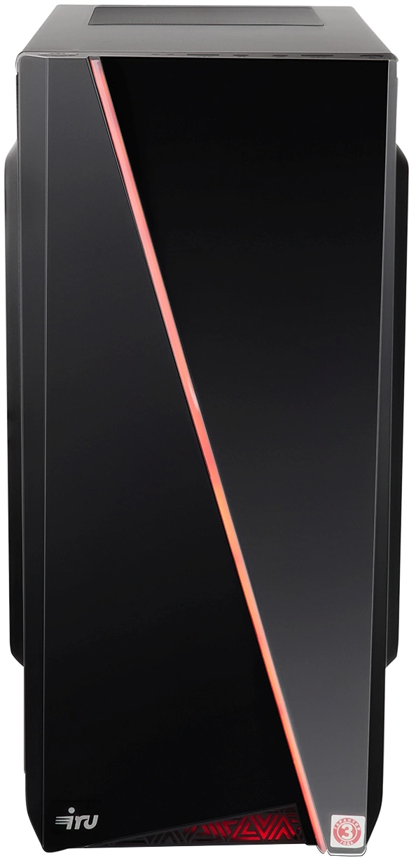 ПК IRU Tactio 320A5GER MT Ryzen 5 5600G (3.9) 16Gb SSD512Gb RGr Windows 11 Pro 64 GbitEth 500W черный (RUS) (2106549)