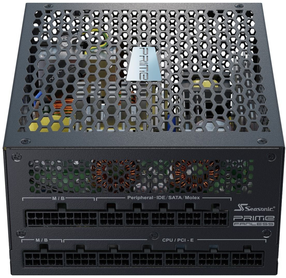 Блок питания Seasonic ATX 700W PRIME Fanless TX-700 80+ titanium (20+4pin) APFC 10xSATA Cab Manag RTL