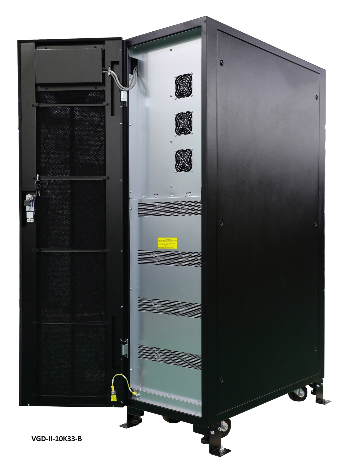 Источник бесперебойного питания Powercom VGD-II-10K33 10000Вт 10000ВА черный без батареи