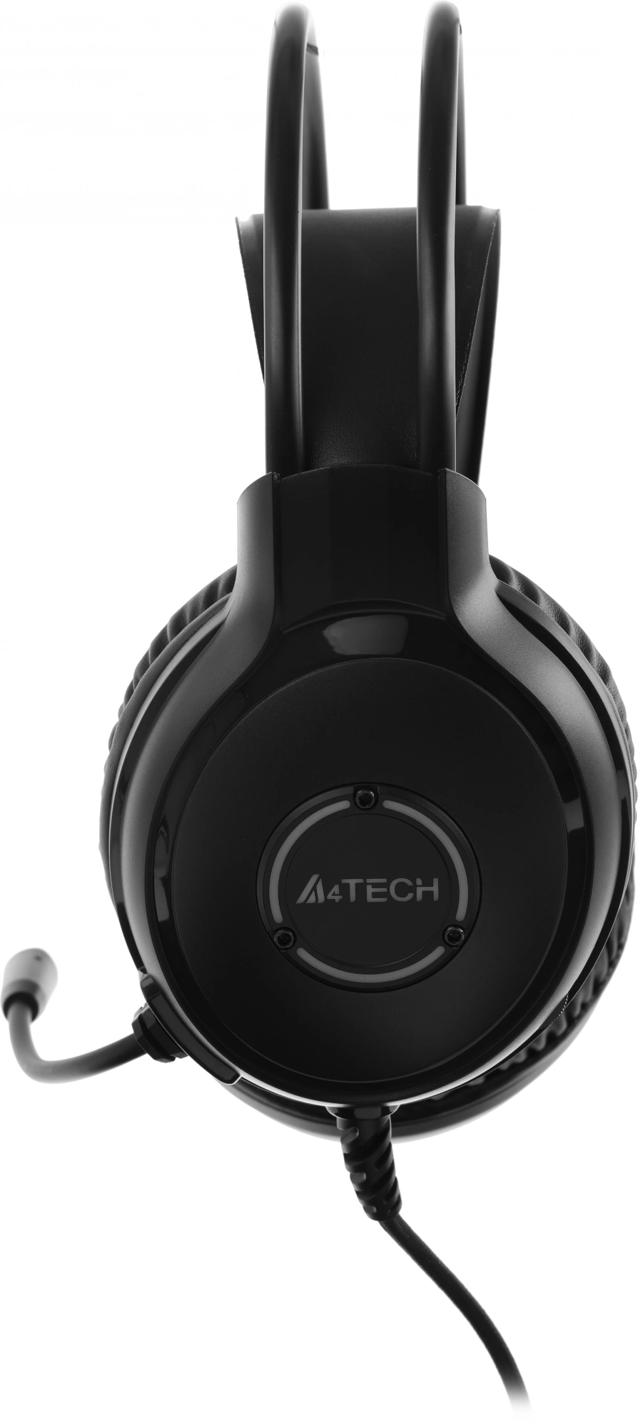 Наушники с микрофоном A4Tech Fstyler FH300U черный 2м мониторные USB оголовье (FH300U BLACK)