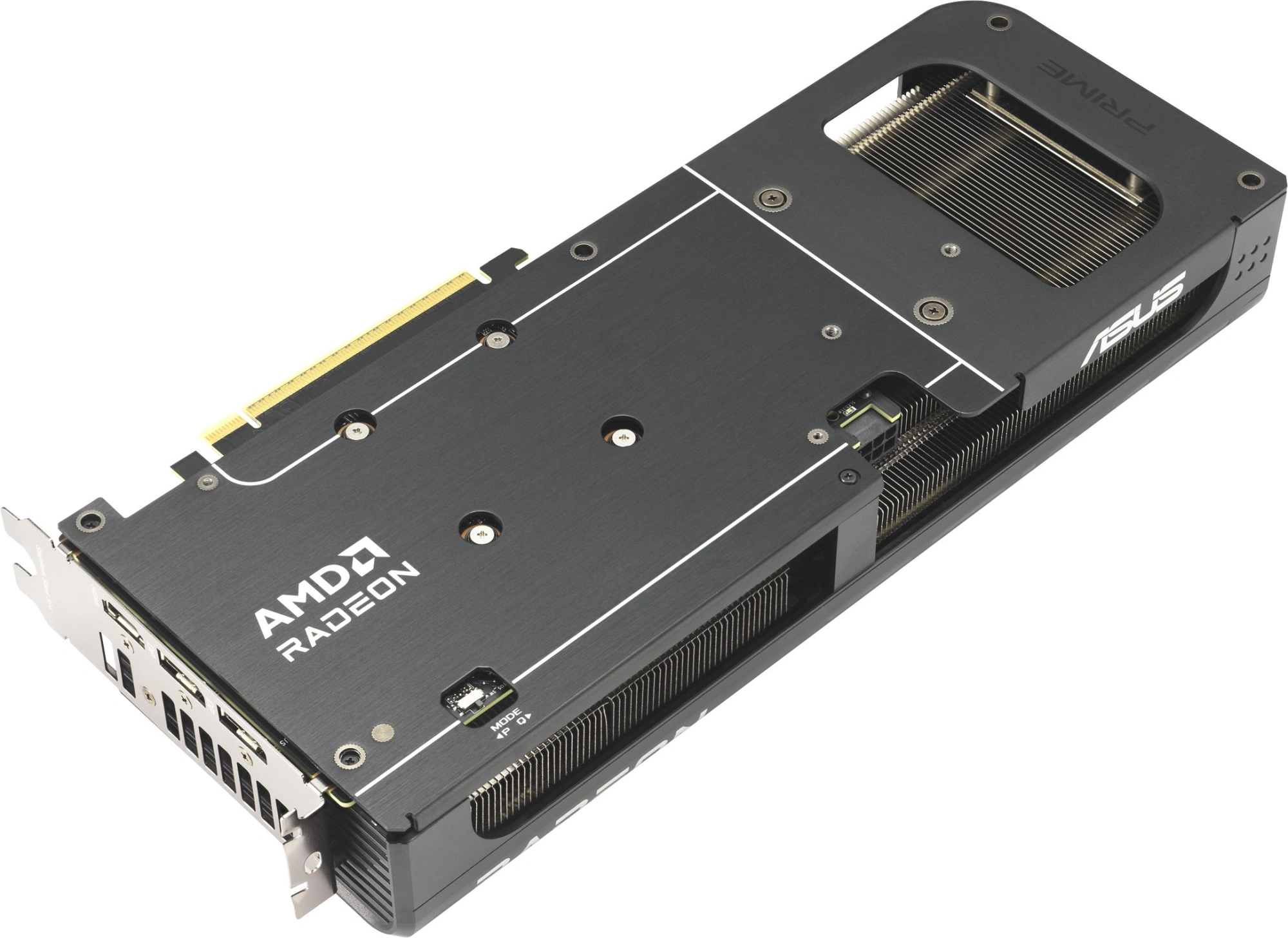 Видеокарта Asus PCI-E 5.0 PRIME-RX9060XT-O16G AMD Radeon RX 9060XT 16Gb 128bit GDDR6 2740/20000 HDMIx1 DPx2 HDCP Ret