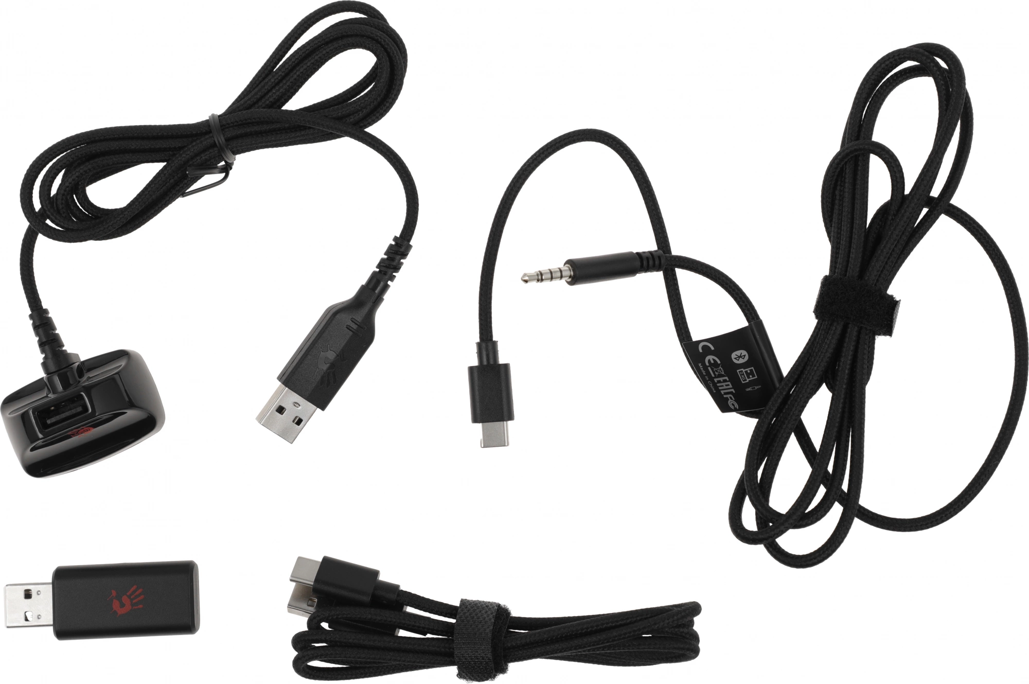 Наушники с микрофоном A4Tech Bloody MR710 серый 1.5м мониторные BT/Radio оголовье (MR710 GREY)