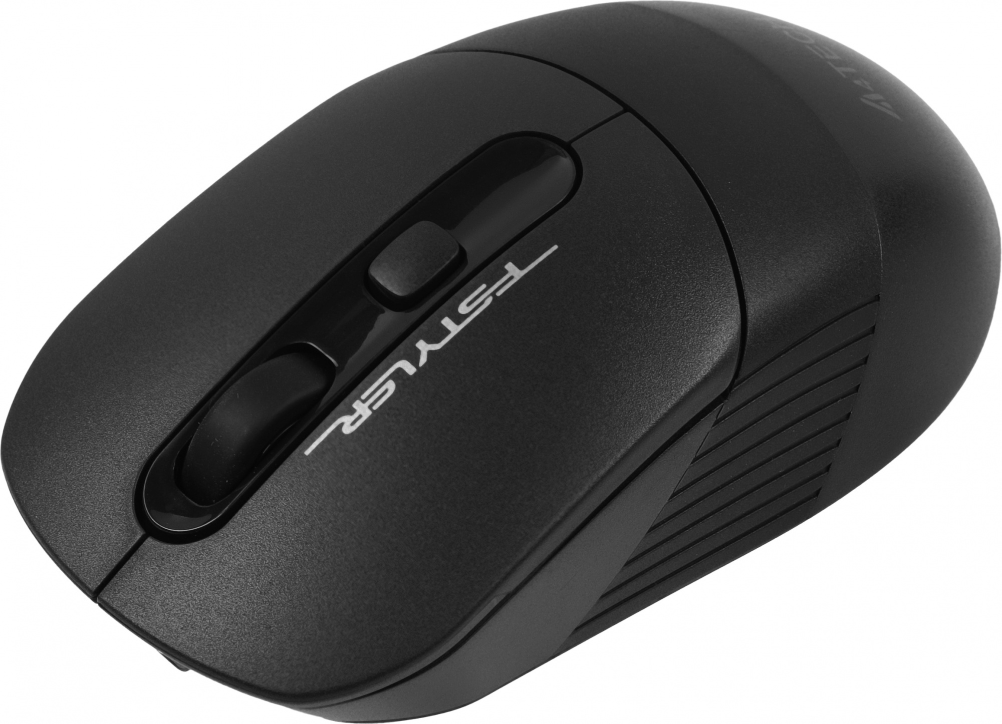 Мышь A4Tech Fstyler FB10C черный оптическая 2000dpi беспров. BT/Radio USB 4but (FB10C STONE BLACK)
