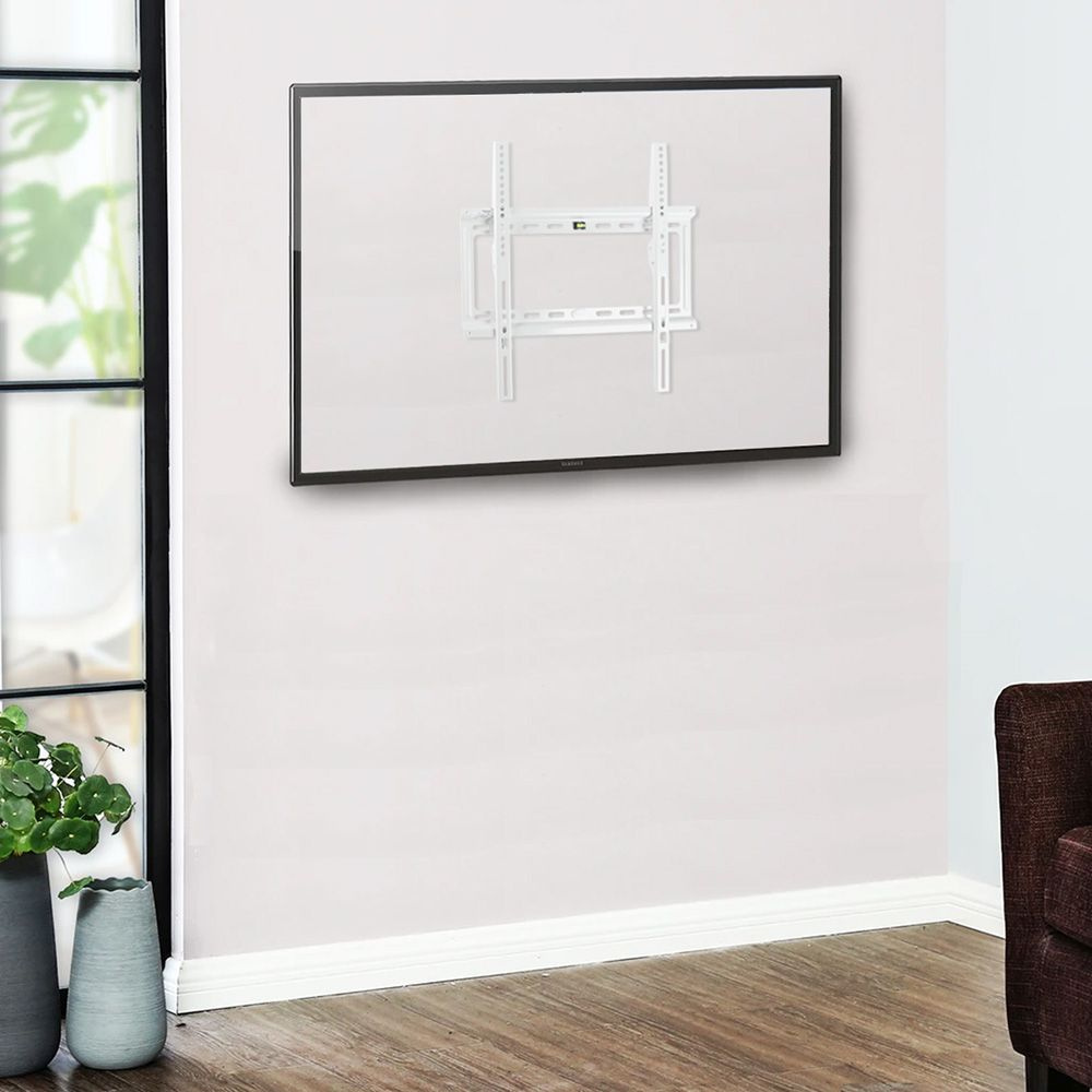 Кронштейн для телевизора Kromax IDEAL-3 белый 22"-65" макс.50кг настенный фиксированный
