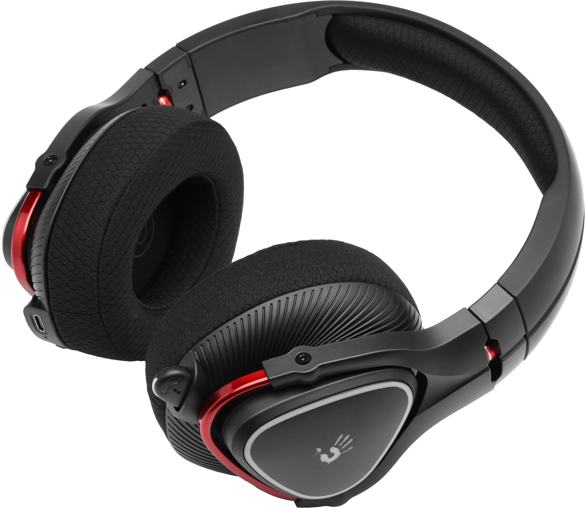 Наушники с микрофоном A4Tech Bloody MR720 черный мониторные BT/Radio оголовье (MR720 BLACK)