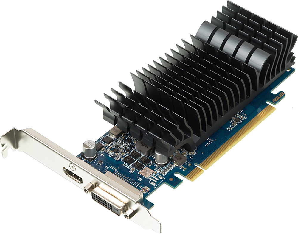 Видеокарта Asus PCI-E 3.0 GT1030-SL-2G-BRK NVIDIA GeForce GT 1030 2Gb 64bit GDDR5 1228/6008 DVIx1 HDMIx1 HDCP Ret low profile