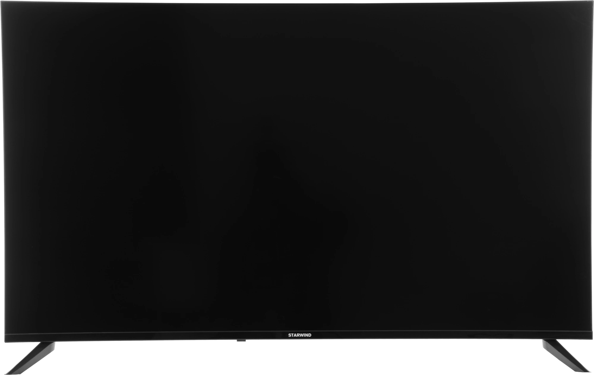 Телевизор LED Starwind 50" SW-LED50UG403 Яндекс.ТВ Frameless черный 4K Ultra HD 60Hz DVB-T DVB-T2 DVB-C DVB-S DVB-S2 USB WiFi Smart TV