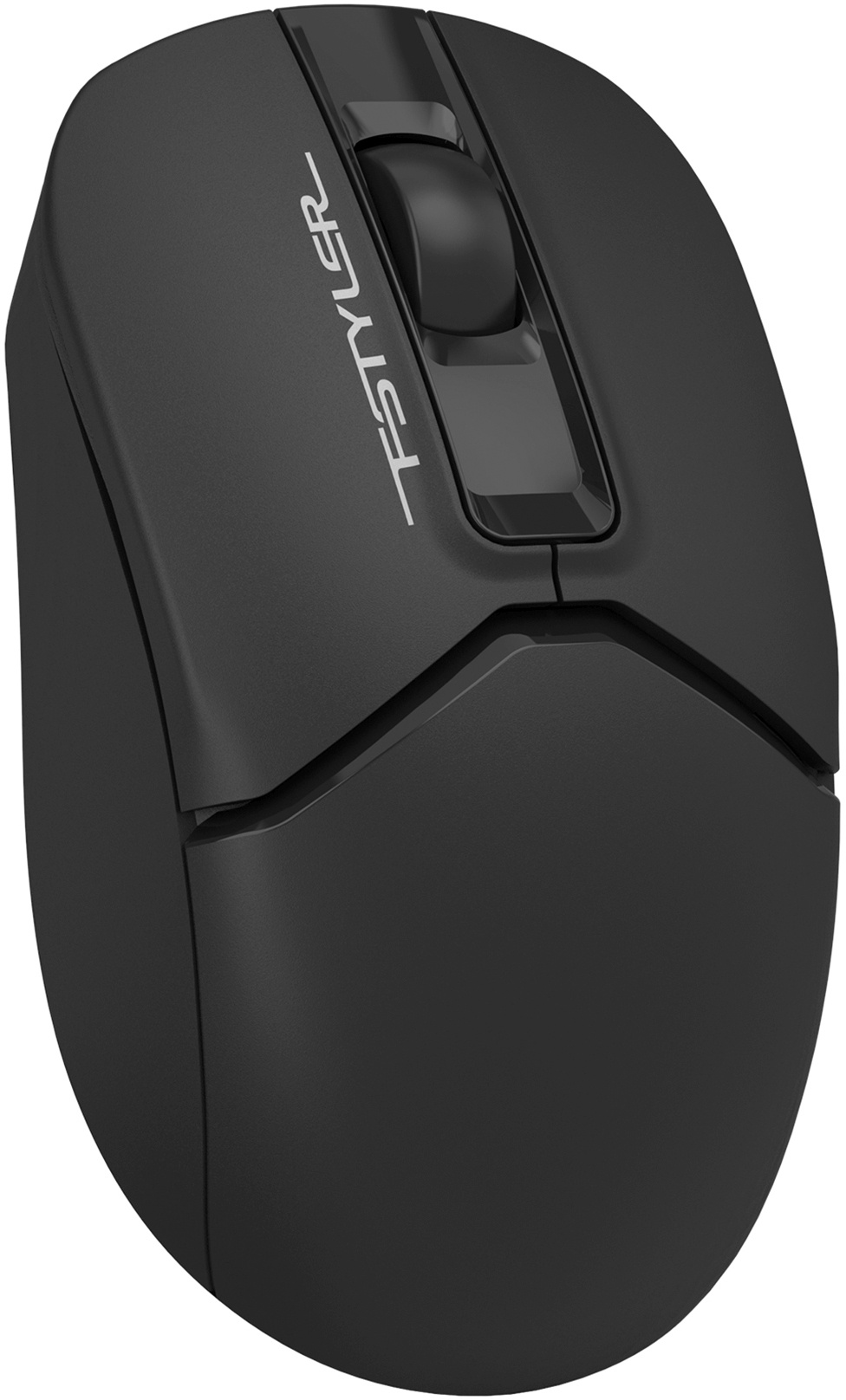 Мышь A4Tech Fstyler FB12S черный оптическая 1200dpi silent беспров. BT/Radio USB 2but (FB12S USB BLACK)