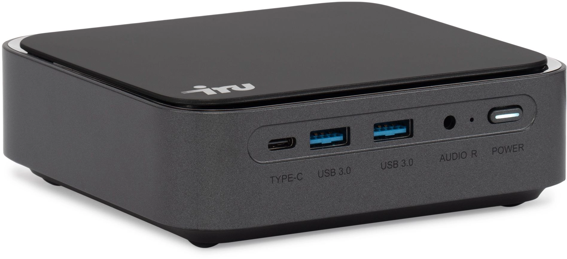 Неттоп IRU 310TLCN i5 1135G7 (2.4) 8Gb SSD256Gb Iris Xe без ОС GbitEth WiFi BT черный (1975170)