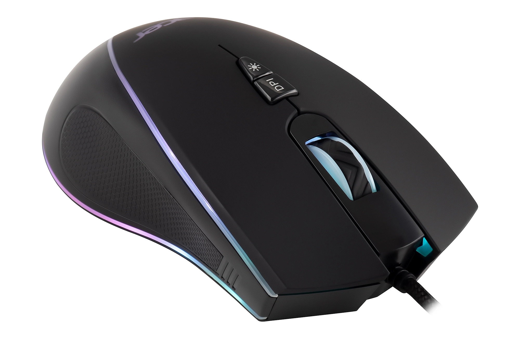 Мышь Acer OMW131 черный оптическая 6400dpi USB 7but (ZL.MCEEE.015)