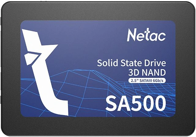 Накопитель SSD Netac SATA-III 256GB NT01SA500-256-S3X SA500 2.5"