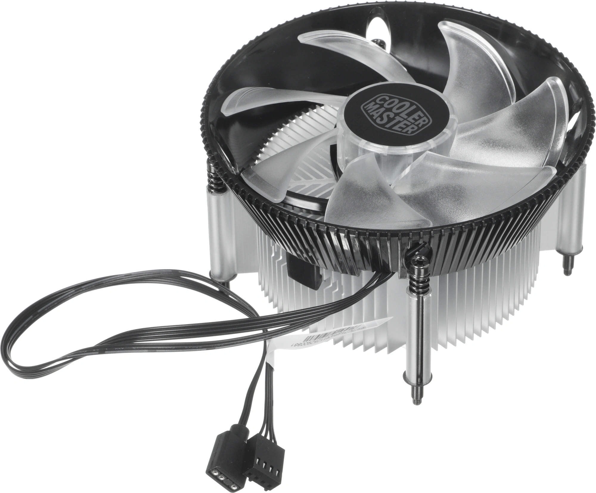 Устройство охлаждения(кулер) Cooler Master i70C ARGB Soc-1700/1851 серебристый/черный 4-pin 28dB Al 130W 400gr Ret (RR-I7C7-18PA-R1)
