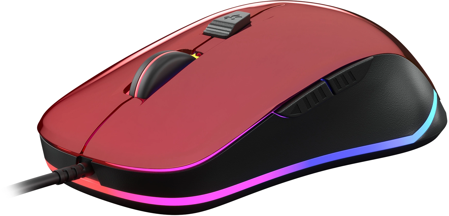 Мышь GMNG 850GM красный/черный оптическая 7200dpi USB 6but (1533460)