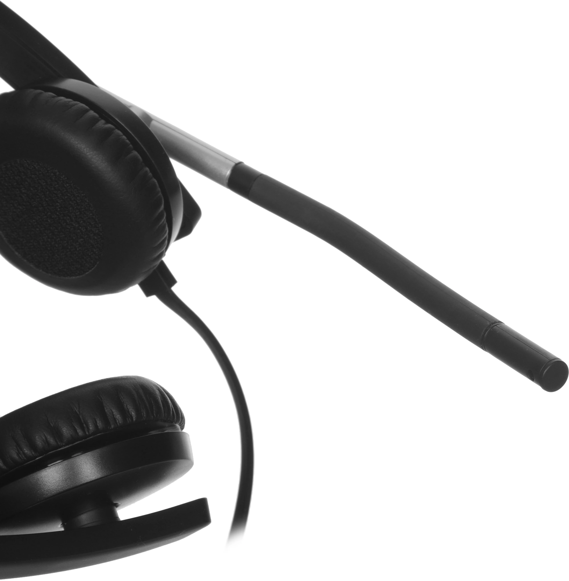 Наушники с микрофоном Logitech H650E черный 1.1м накладные оголовье (981-000519)
