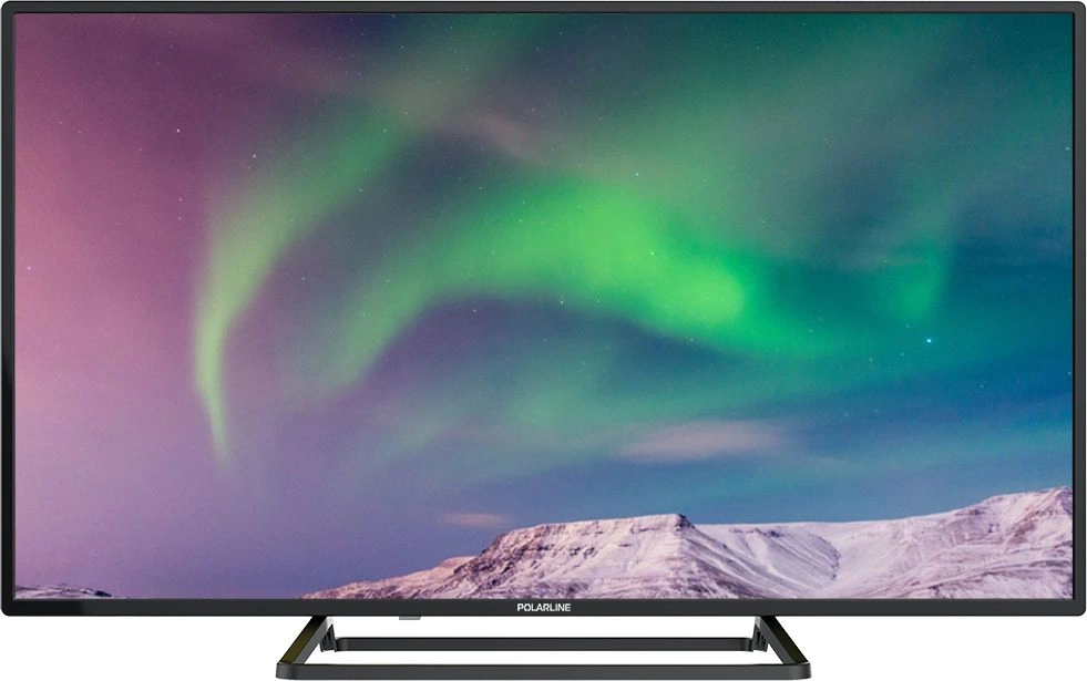 Телевизор LED PolarLine 40" 40PL51TC черный FULL HD 60Hz DVB-T DVB-T2 DVB-C DVB-S2 USB (RUS)