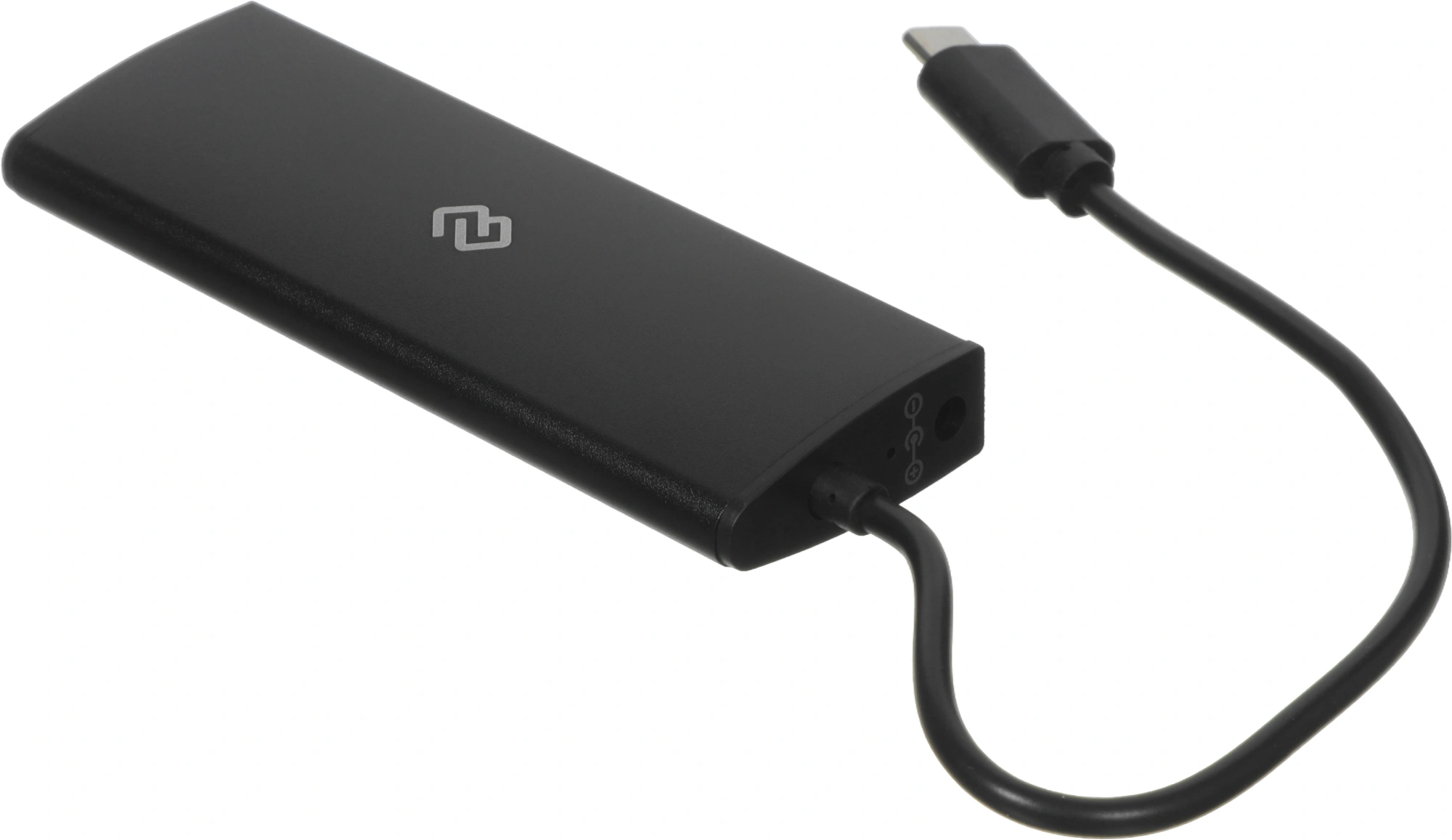 Разветвитель USB-C Digma HUB-4U2.0-UC-B 4порт. черный