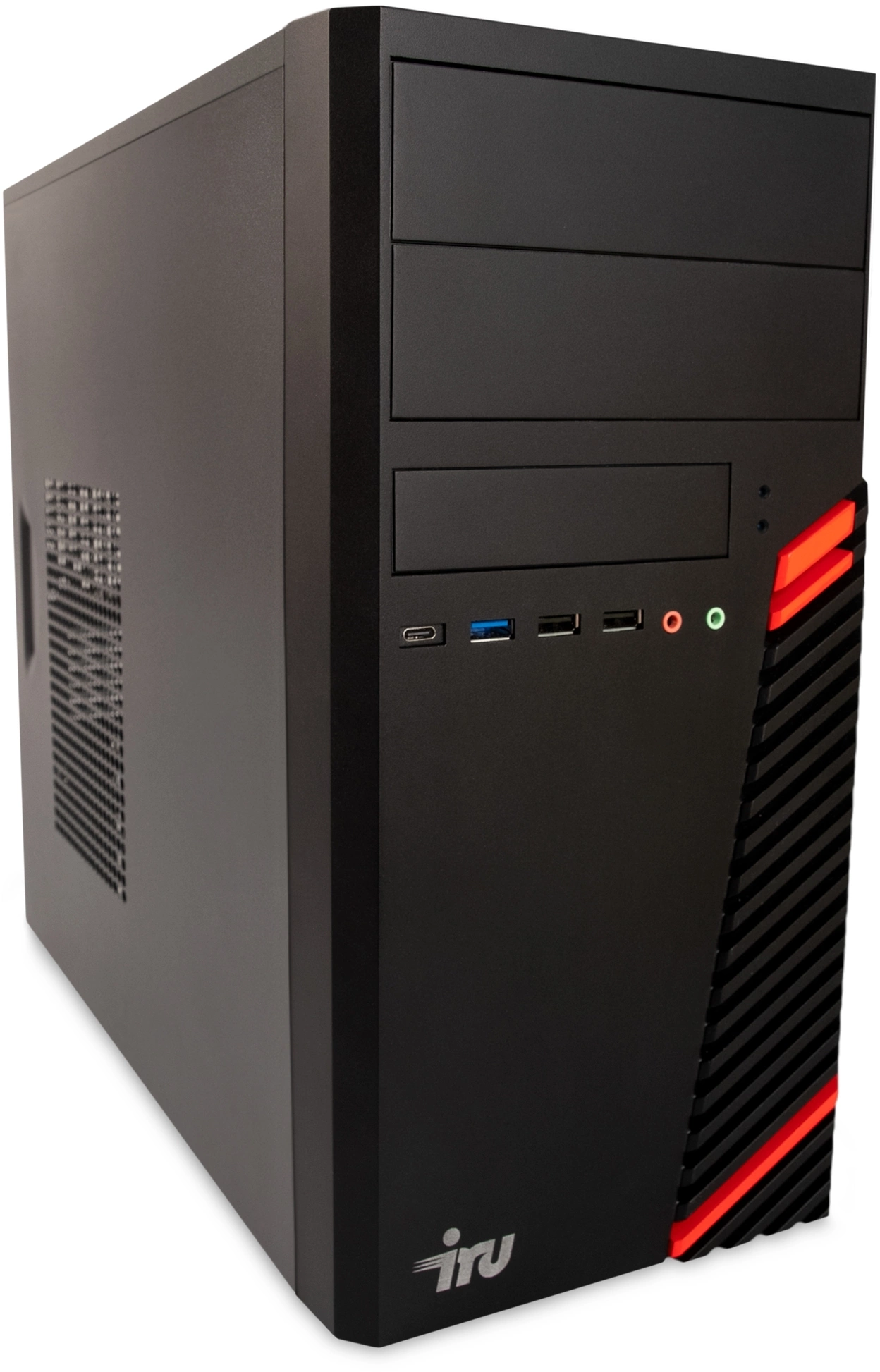 ПК IRU Corp 513 MT i3 10100 (3.6) 8Gb SSD512Gb UHDG 630 FreeDOS GbitEth 400W мышь клавиатура черный (RUS) (2077489)
