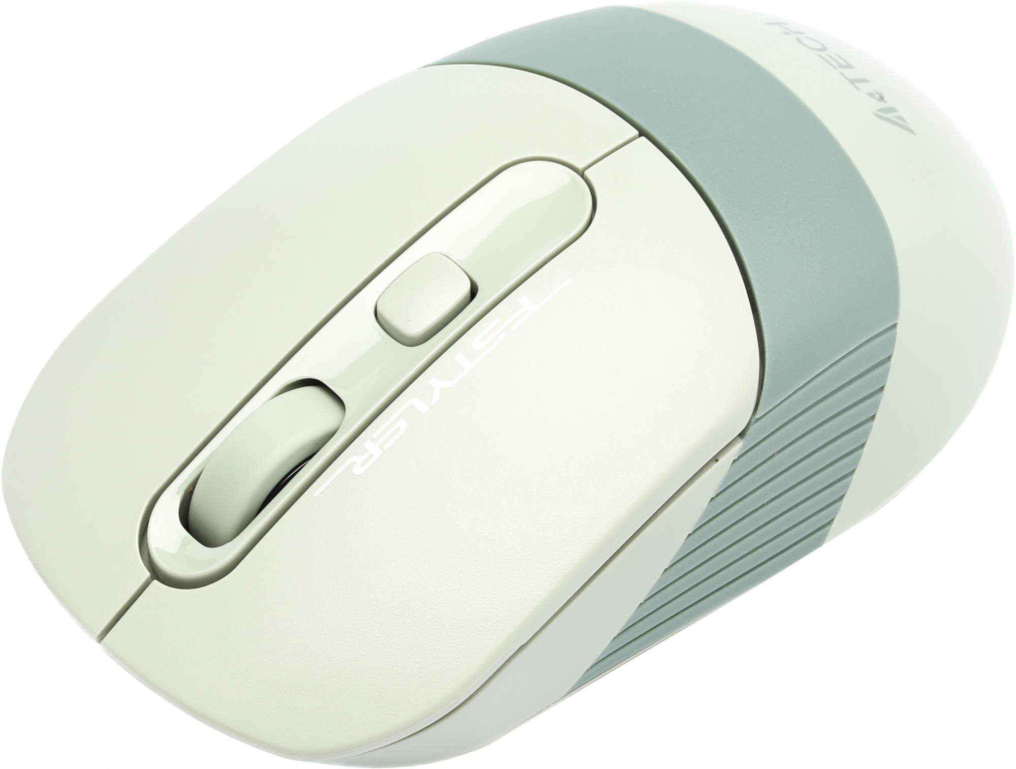 Мышь A4Tech Fstyler FB10C зеленый оптическая 2000dpi беспров. BT/Radio USB 4but (FB10C MATCHA GREEN)