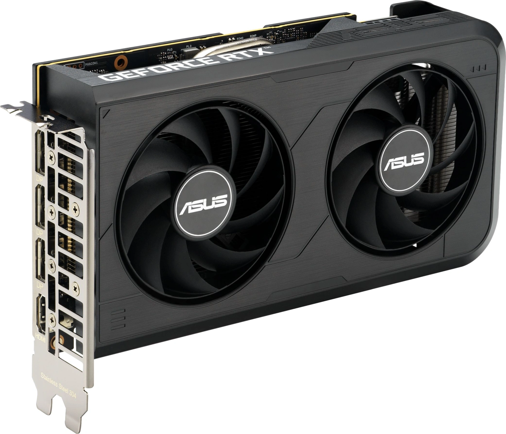 Видеокарта Asus PCI-E 5.0 DUAL-RTX5050-O8G NVIDIA GeForce RTX 5050 8Gb 128bit GDDR6 2647/20000 HDMIx1 DPx3 HDCP Ret