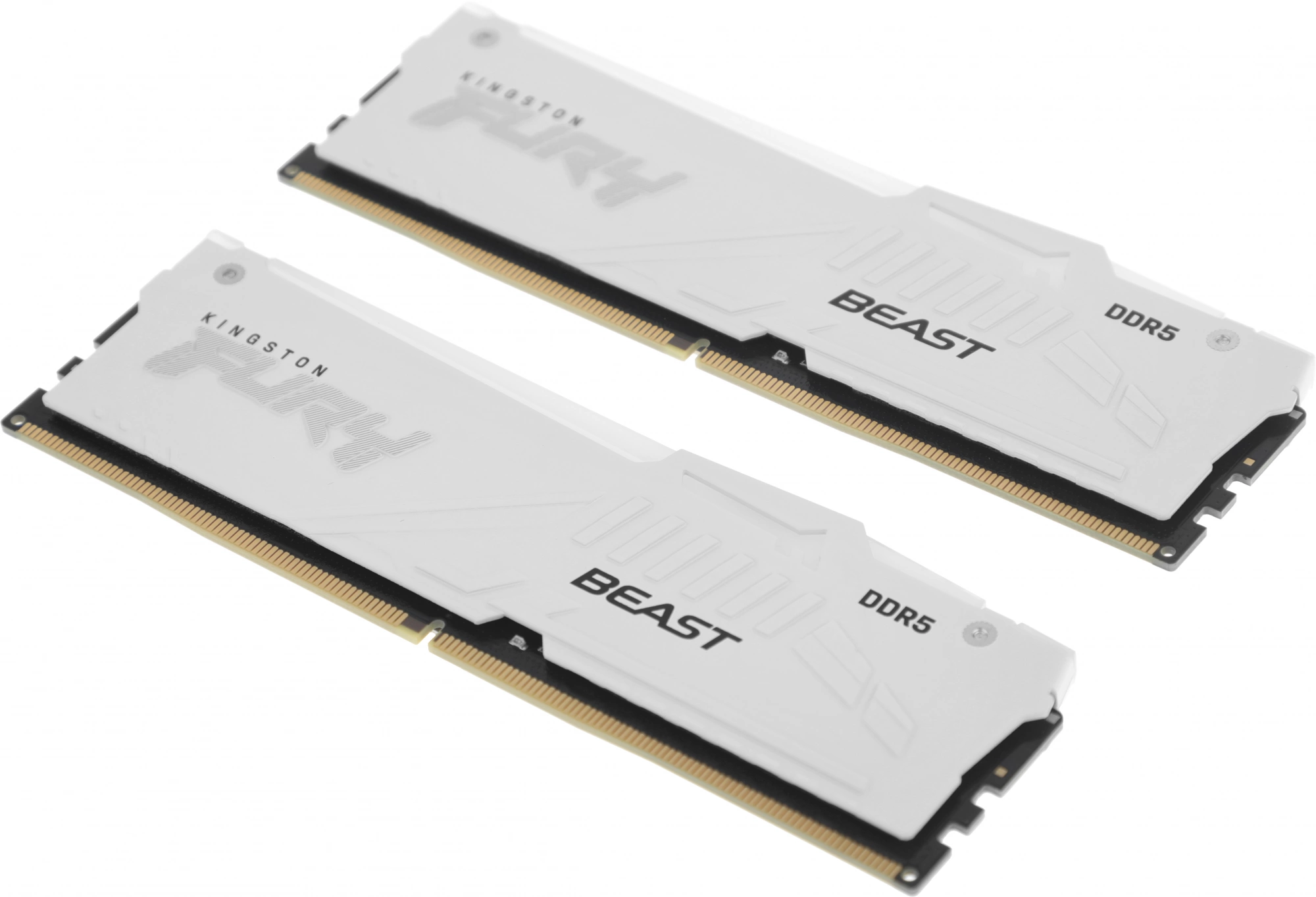 Память DDR5 2x16GB 5600MHz Kingston KF556C36BWEAK2-32 Fury Beast RGB RTL Gaming PC5-44800 CL36 DIMM 288-pin 1.25В kit single rank с радиатором Ret