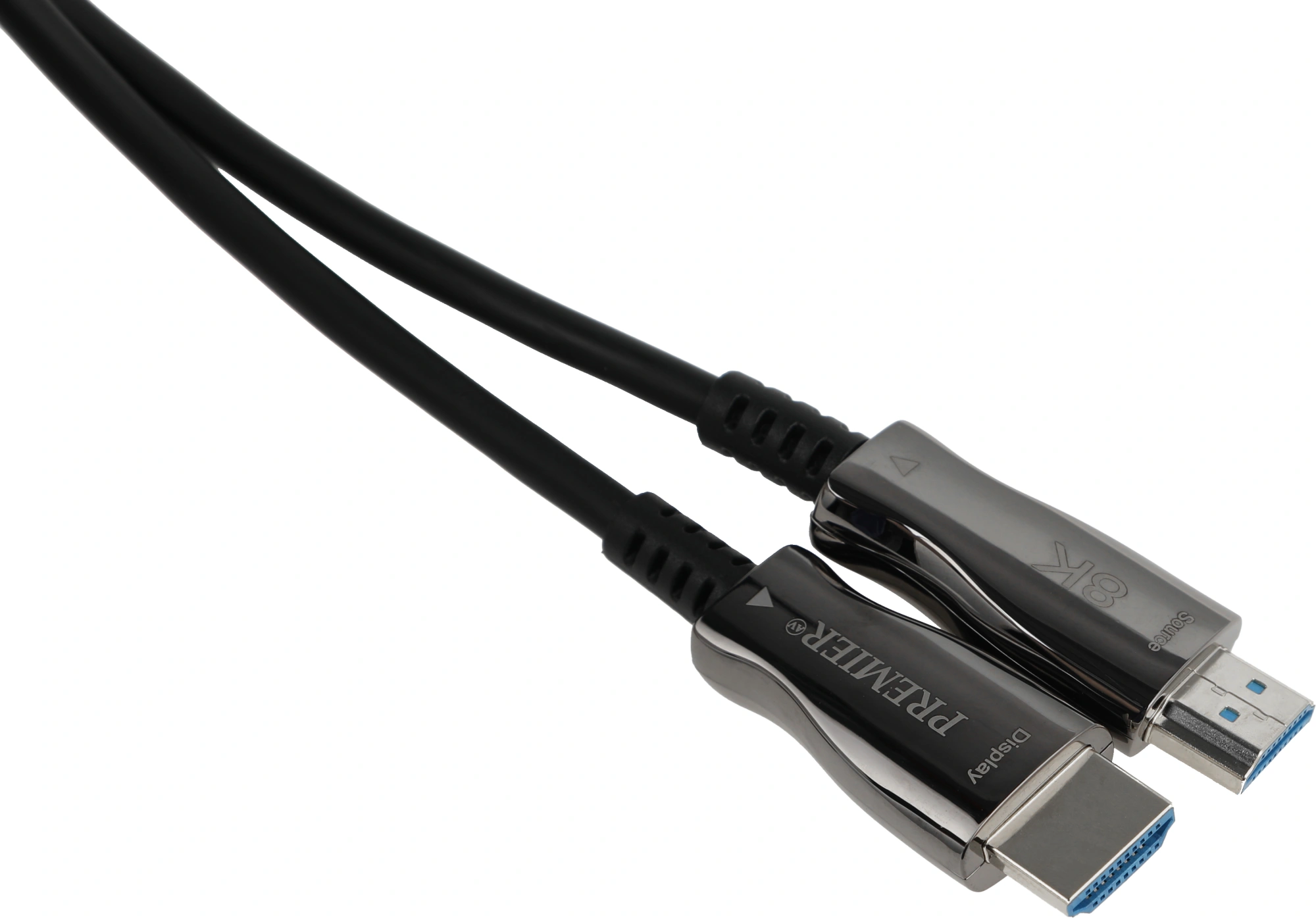 Кабель соединительный аудио-видео Premier 5-806 50.0 HDMI (m)/HDMI (m) 50м. позолоч.конт. черный