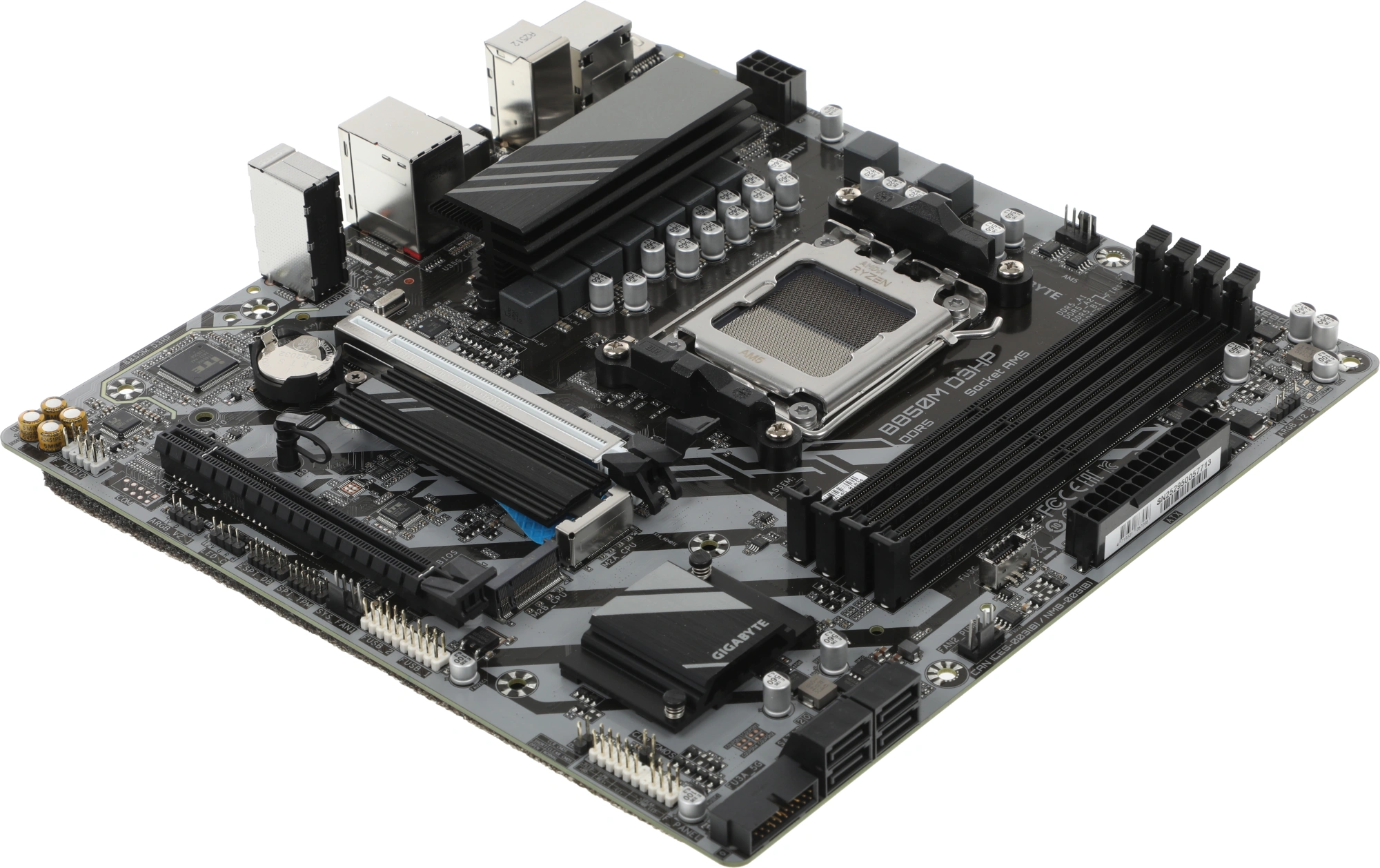 Материнская плата Gigabyte B850M D3HP Socket AM5 AMD B850 4xDDR5 mATX AC`97 8ch(7.1) GbLAN RAID+HDMI+DP