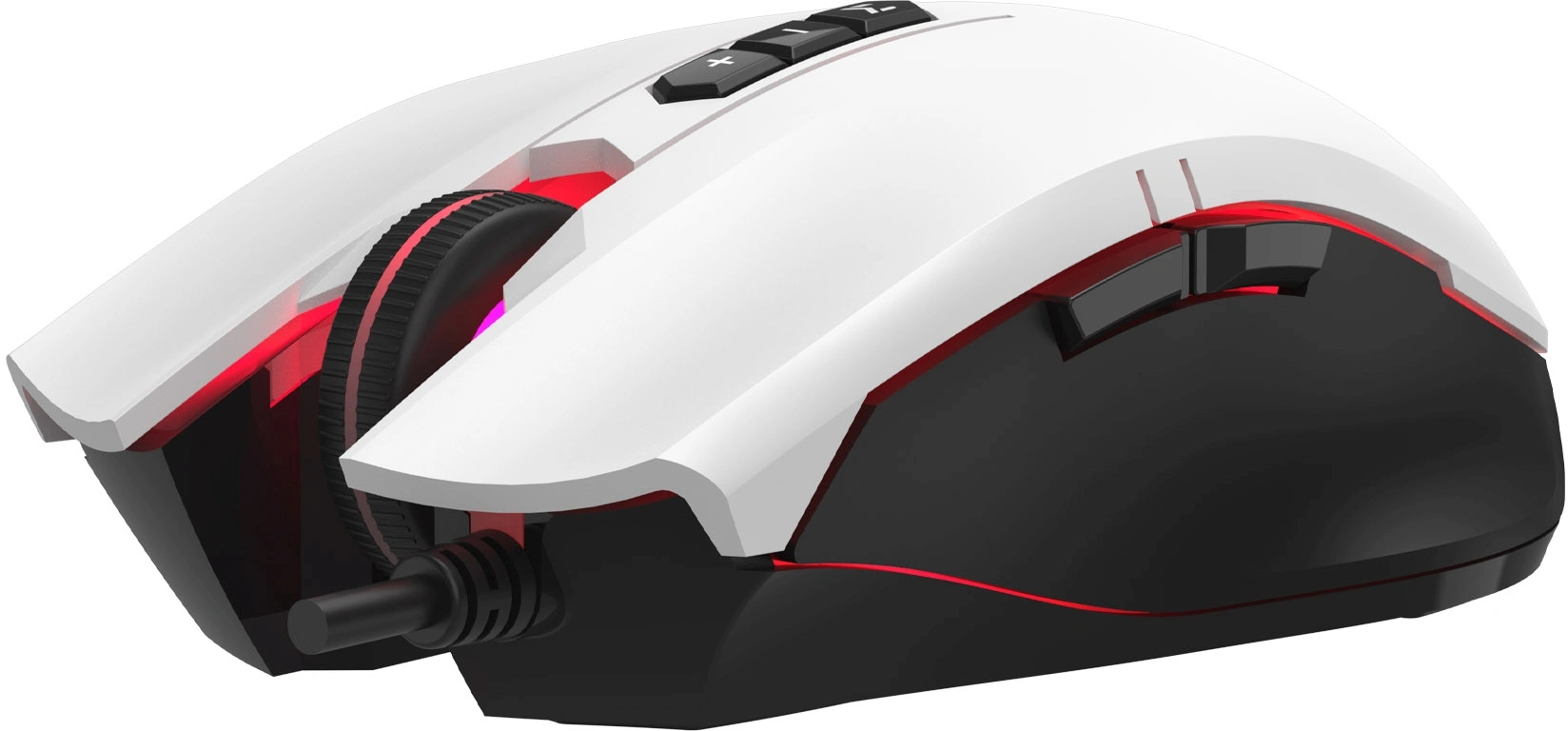 Мышь A4Tech Bloody ES7 белый оптическая 6000dpi USB 8but (ES7 PANDA WHITE)