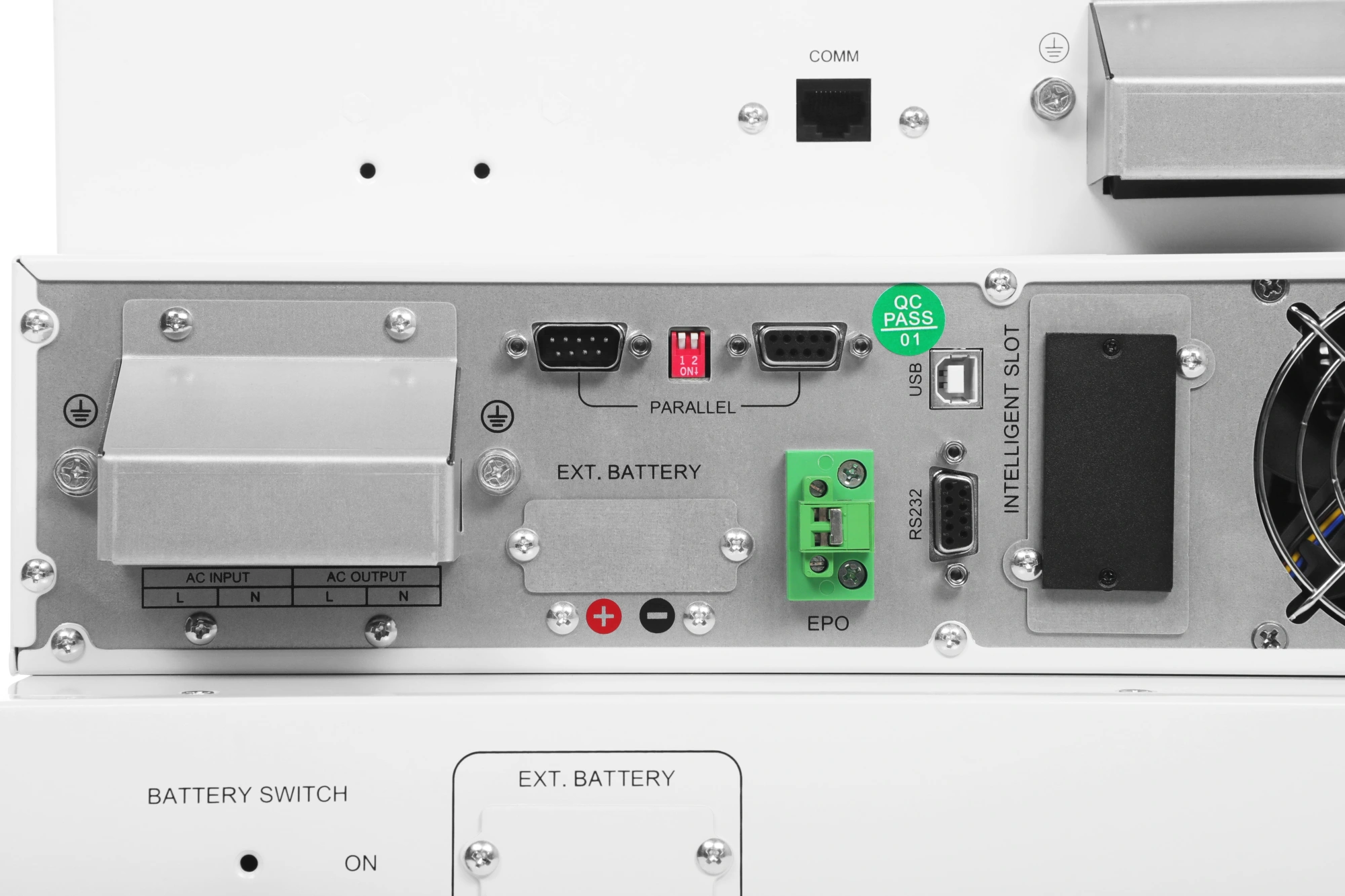 Источник бесперебойного питания Ippon Na+ RTA 6K 6000Вт 6000ВА белый