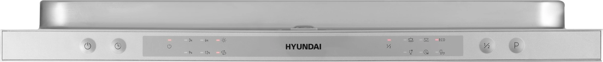 Посудомоечная машина встраив. Hyundai HBD 661 2100Вт полноразмерная серебристый