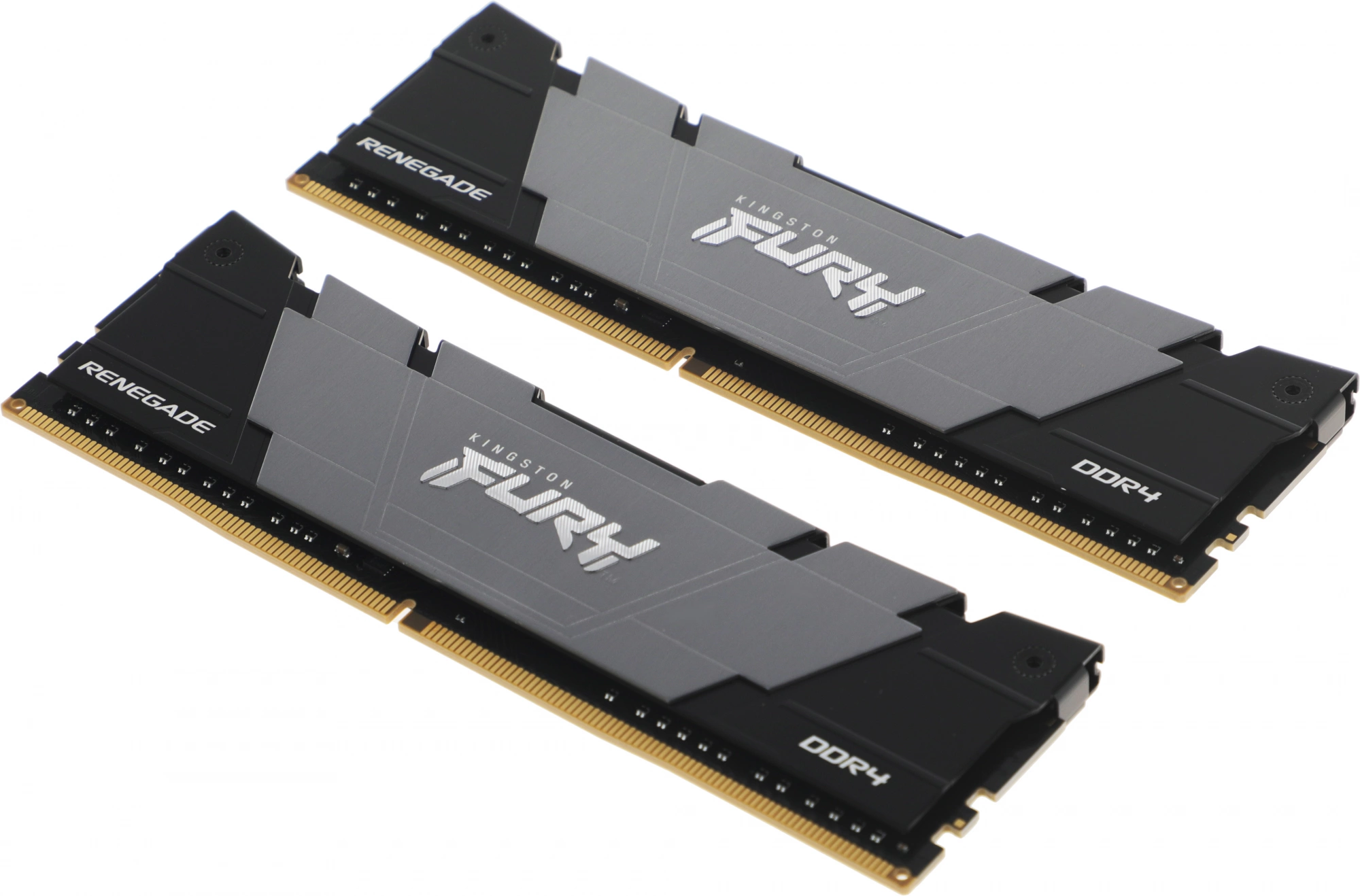 Память DDR4 2x8GB 4266MHz Kingston KF442C19RB2K2/16 Fury Renegade Black RTL Gaming PC4-34100 CL19 DIMM 288-pin 1.4В single rank с радиатором Ret