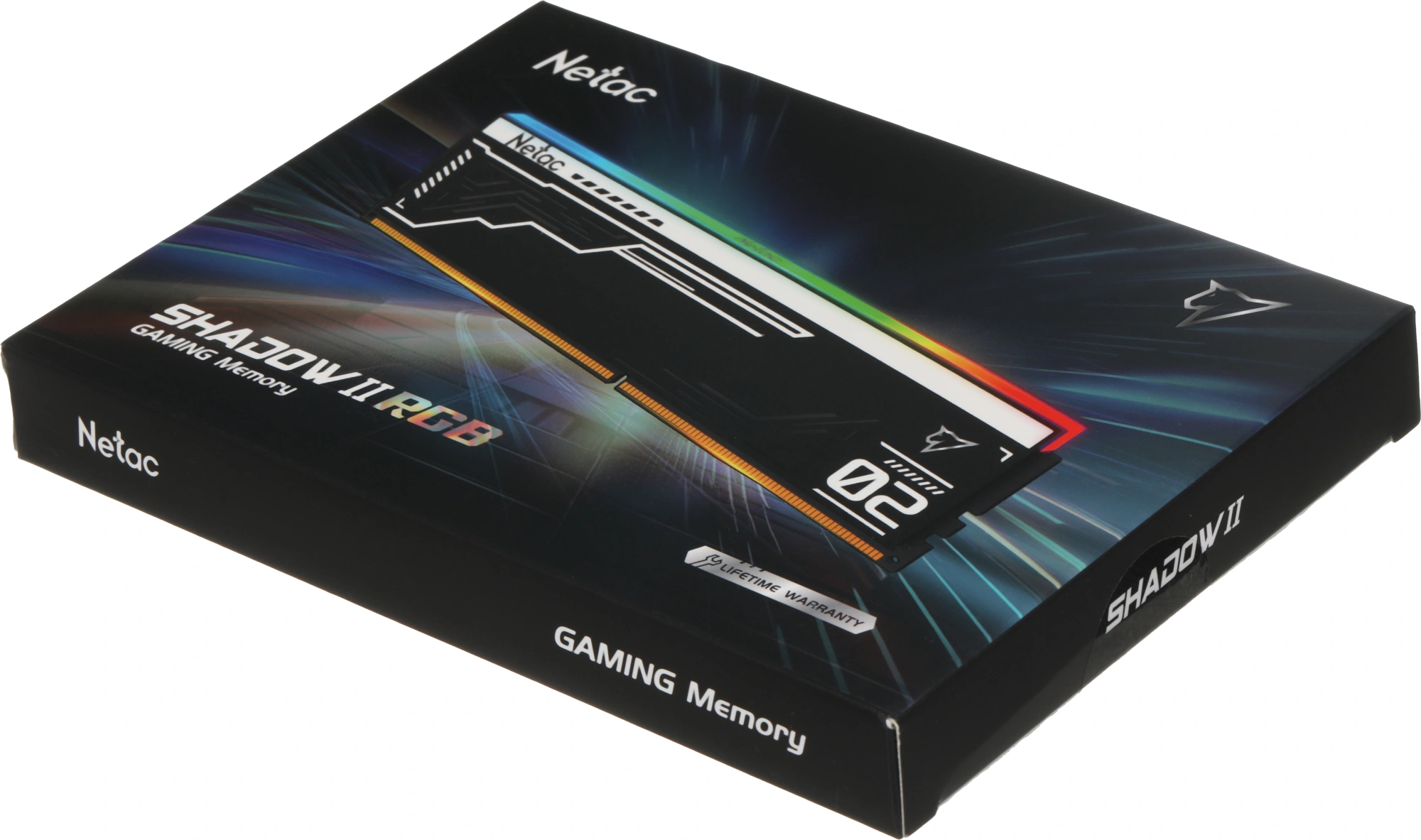 Память DDR5 2x16GB 7600MHz Netac NTS2D5P76DP-32K Shadow II RTL PC5-60800 CL36 DIMM ECC 288-pin 1.4В Ret